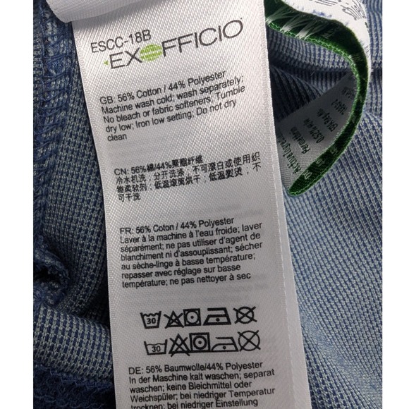 ExOfficio XL Men's Insect Shield Sun Hoodie Pullover Gorpcore Travel Lightweight - Picture 11 of 13